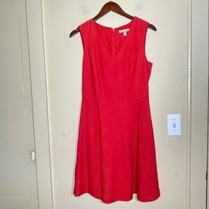 Banana Republic Red Sleeveless Dress